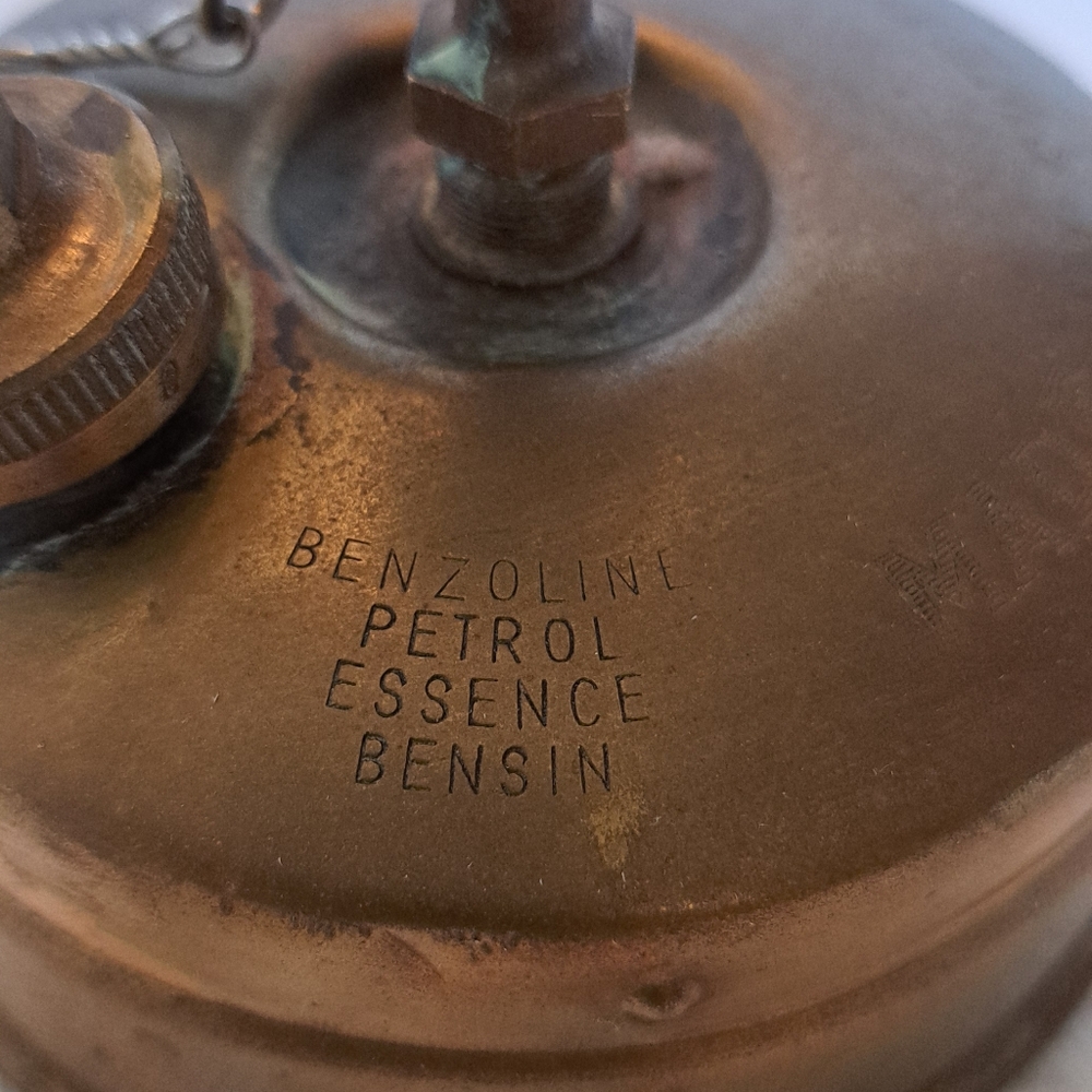 Vintage Brass SVEA 123 Camping Stove Sweden - Picture 3 of 7